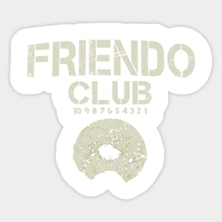 FRIENDO CLUB Sticker